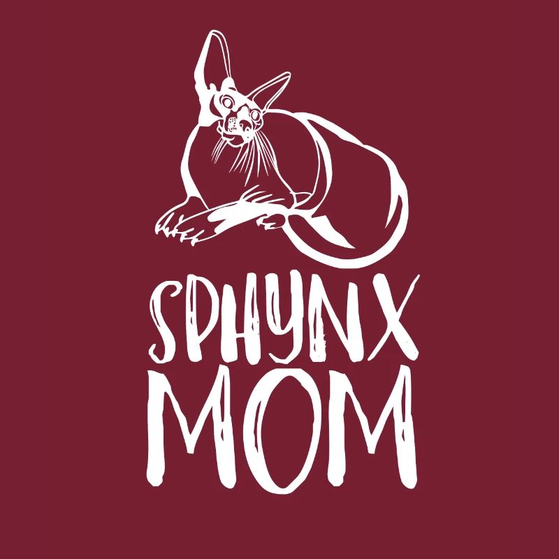 Sphynx Maman Chat Sans Poils Propriétaire de Chat
