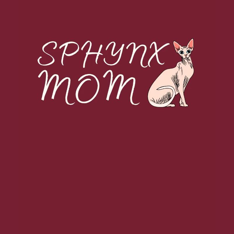 Sphynx Maman Chat Sans Poils Propriétaire de Chat