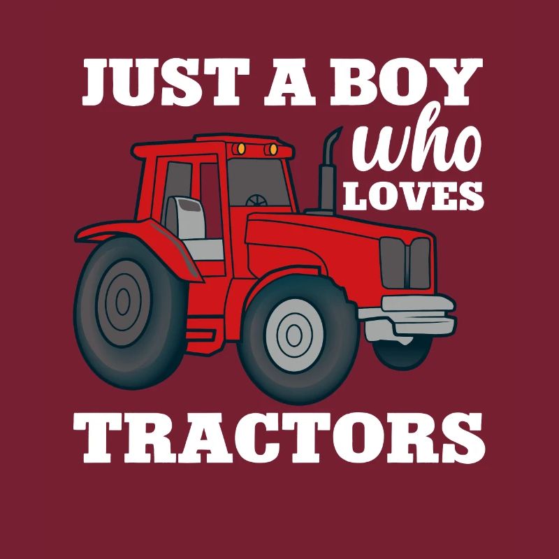 Traktorjunge Junger Bauer Traktorliebhaber