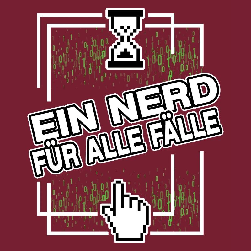 nerd administrator IT abteilung pixel coder