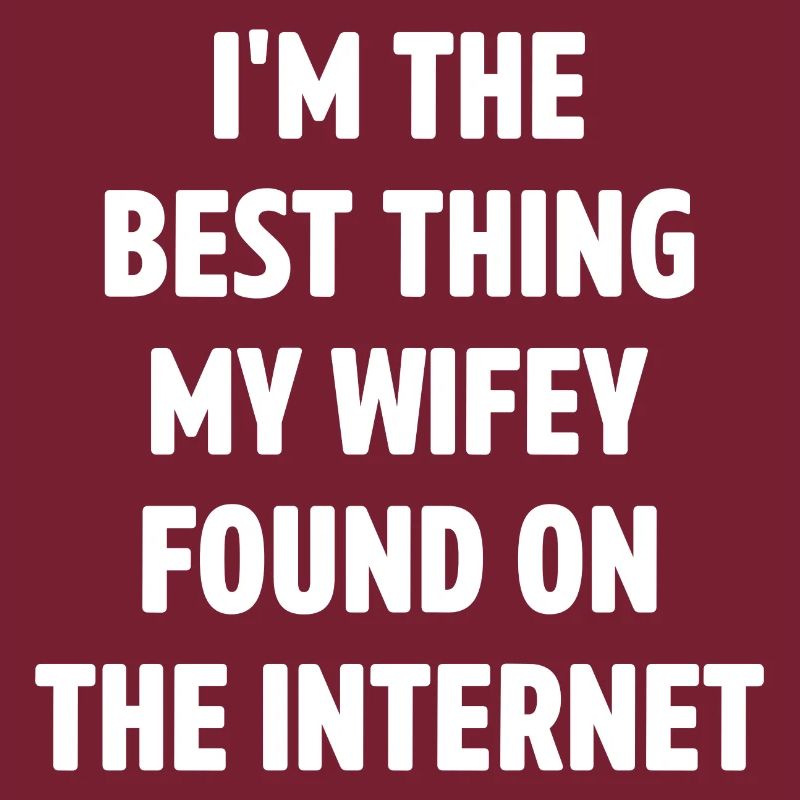 Paar, das sich online getroffen hat Ehemann Ehefra