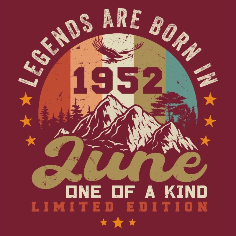Juin 1952 Anniversaire Juni 1952 Juni