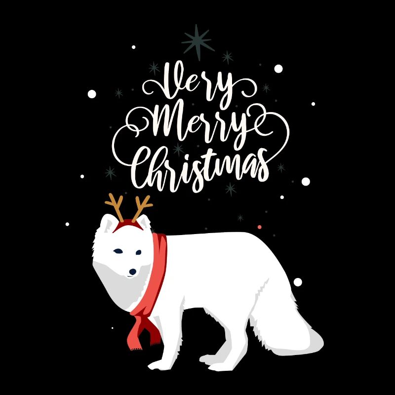 Christmas Husky