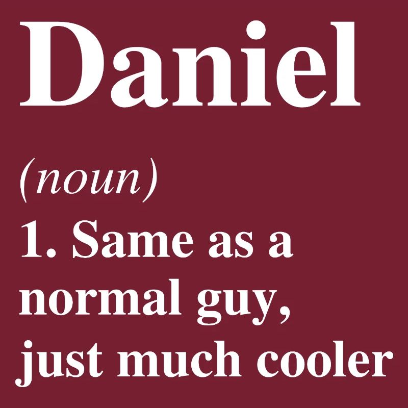 Daniel Definition Cooler Name Spruch Geschenk