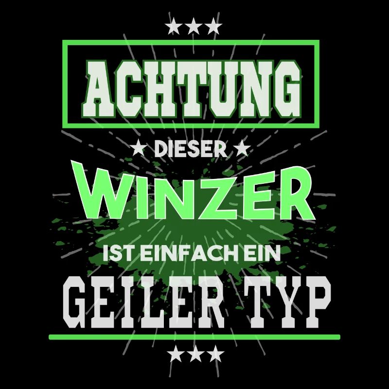 Winzer, einfach nur ein geiler Typ