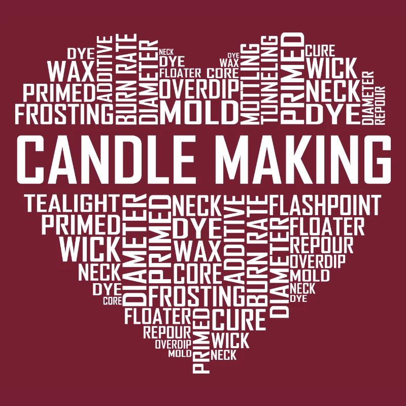 Candle Making Heart