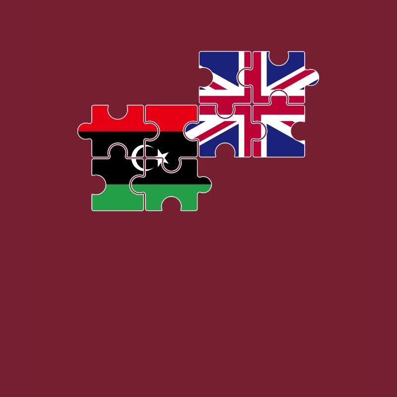 Libye Royaume-Uni Drapeau britannique libyen