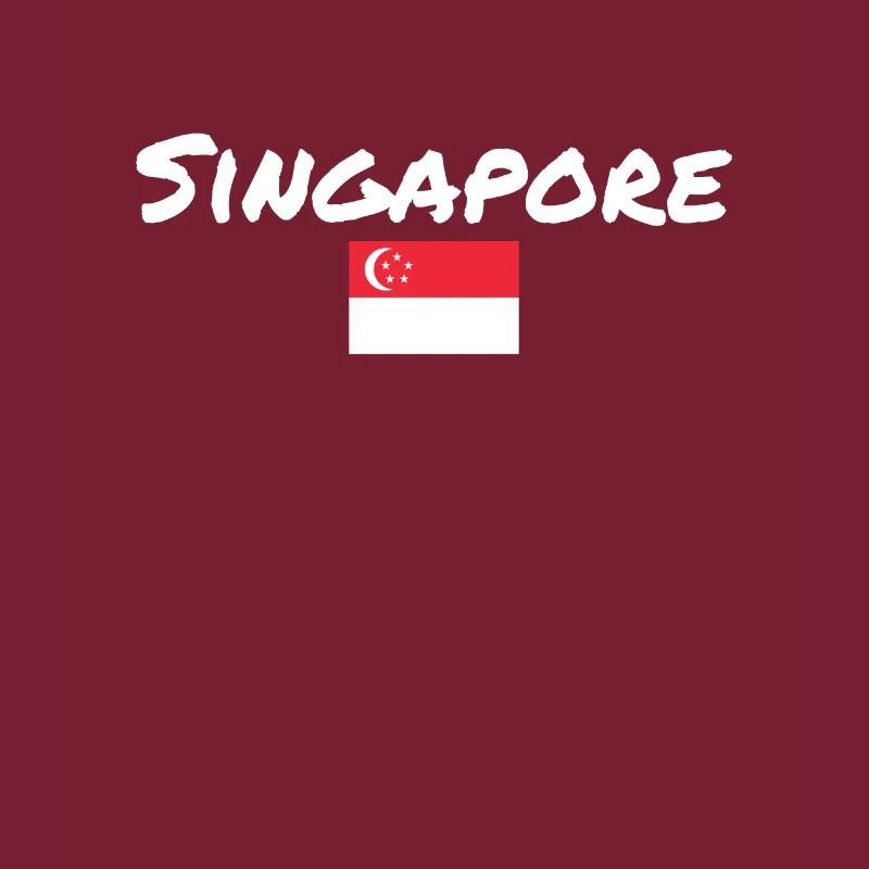 Singapour Singapour Drapeau Singapourien