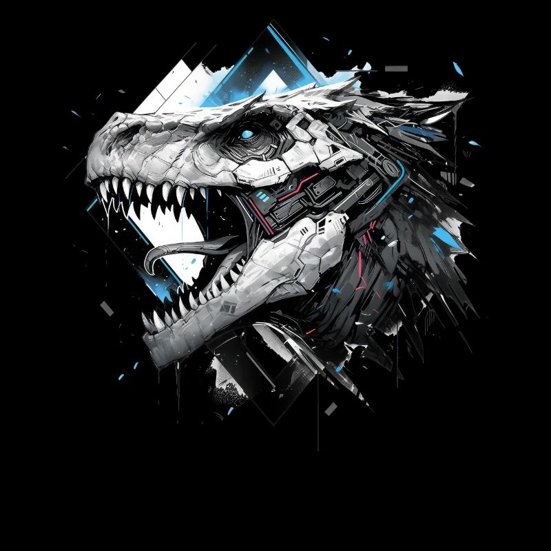Mecha Animal Tiger Wolf Fox Dino Bear Cyborg