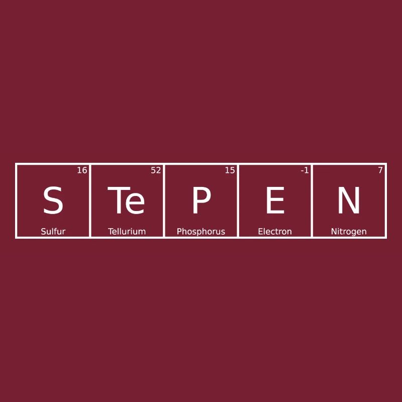Stepen Nom Prénom Chimie Tableau périodique Eléments