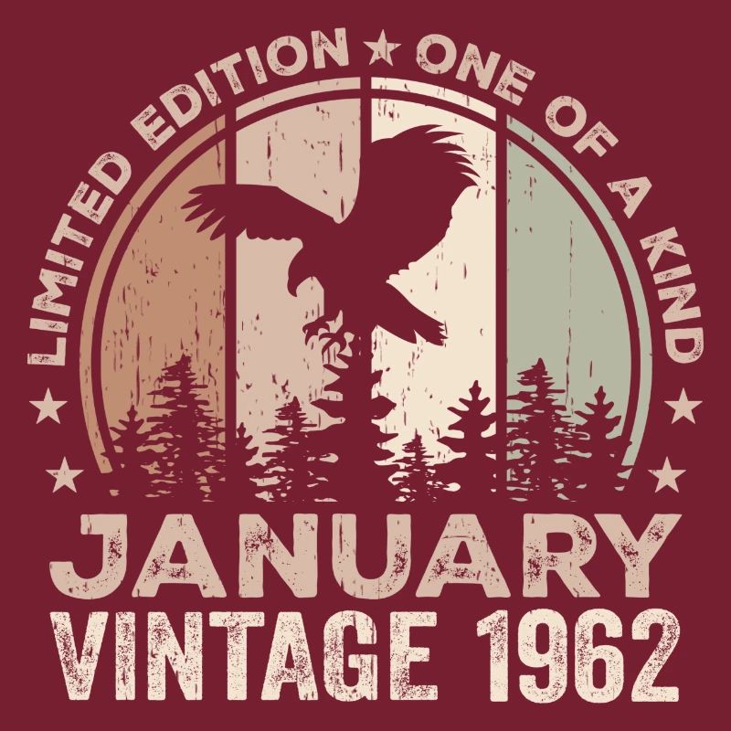 Incomparable since January 1962 62 Anniversary