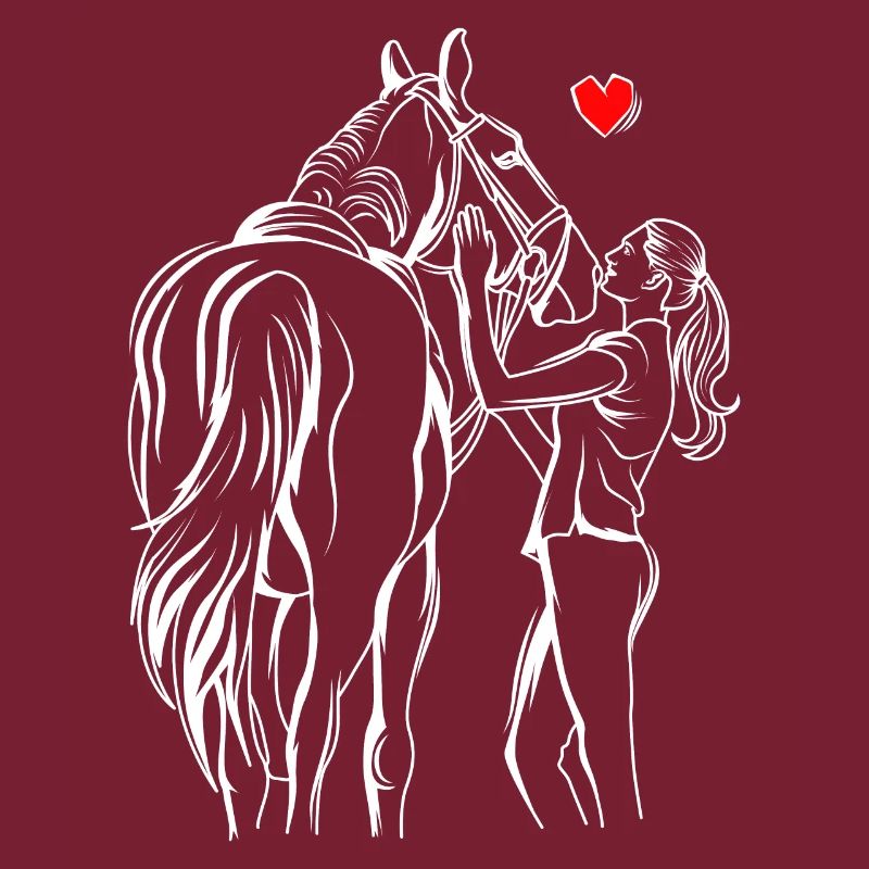 Pferde Mädchen Liebe Reiterin