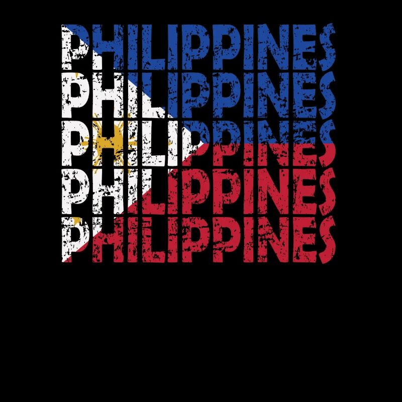 Fier drapeau philippin d’origine philippine