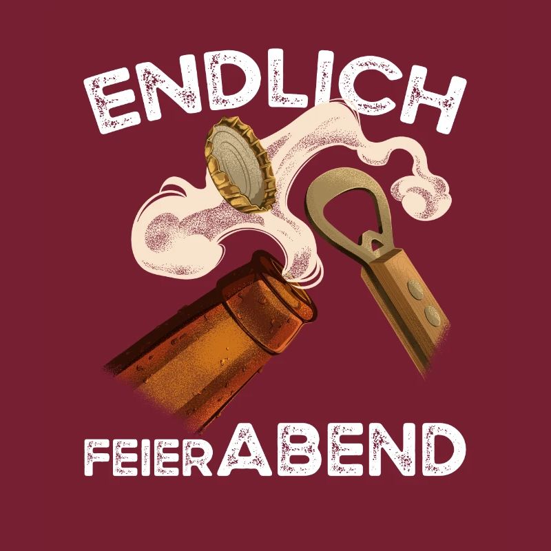 Endlich Feierabend Bier