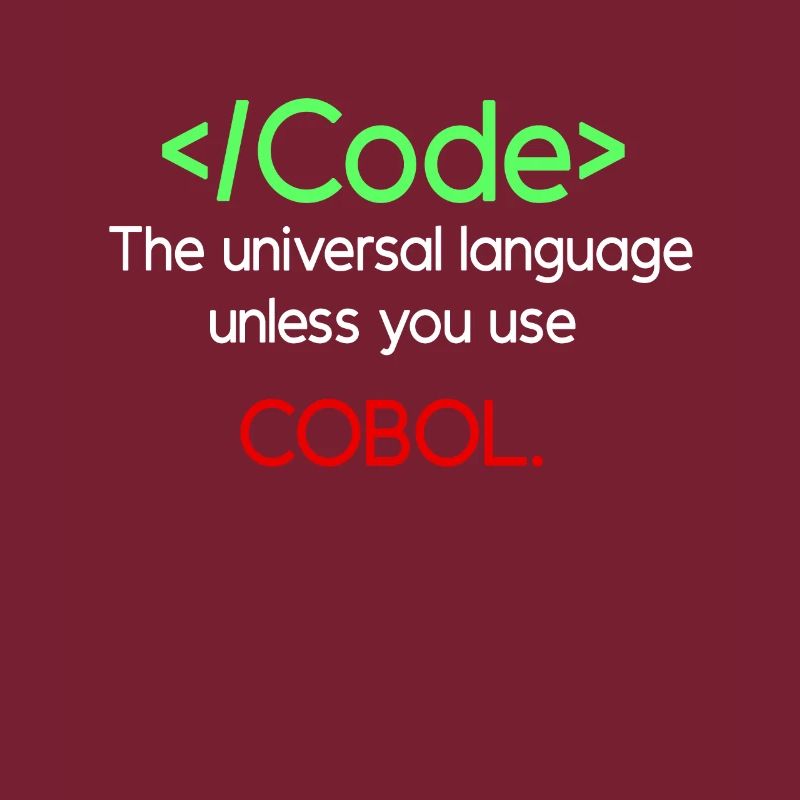 Conception de code Cobol amusant