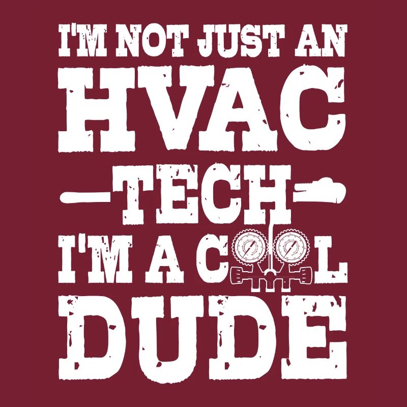 Lustiger Hvac-techniker-kleid Hvac-tech-cooler Typ