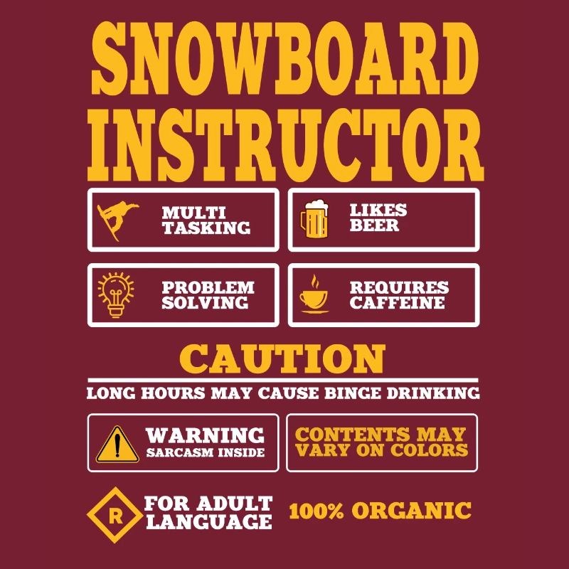 Funny Ski Instructor Saying Shirt