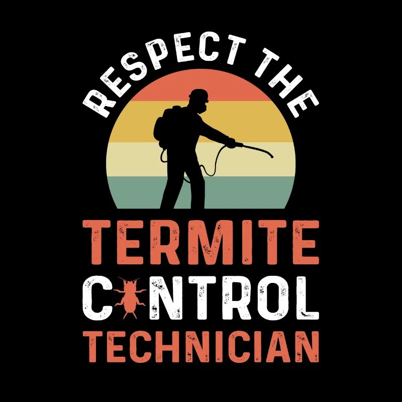 Respektieren Sie Den Termitenbekämpfer.