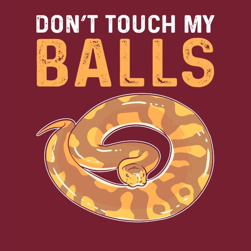 Berühren Sie Nicht Meine Eier. Königliche Python