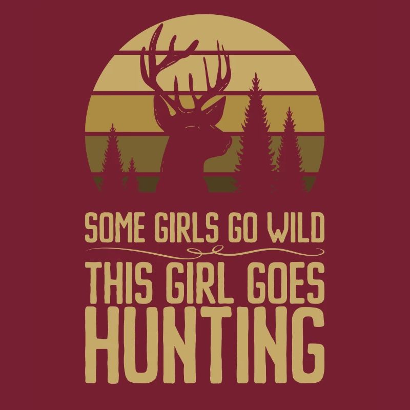Hirschjagd Jägerin Spruch Jagd