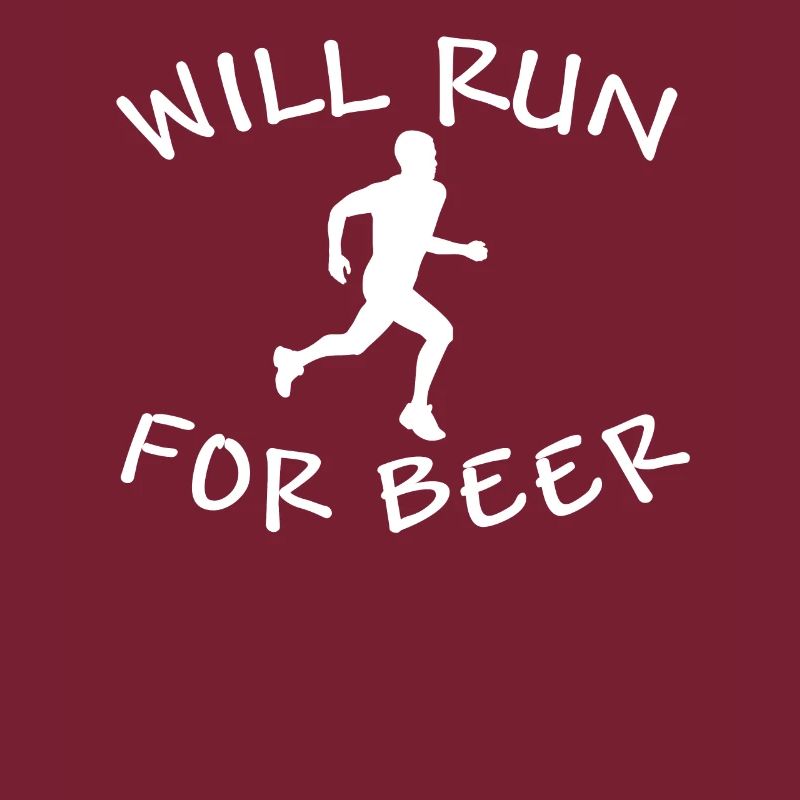Will Run For Beer Lustige Läufer