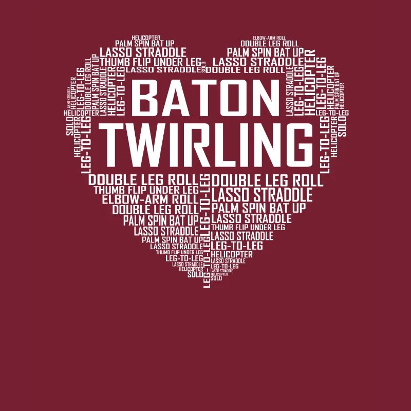 Baton Twirling - Herz