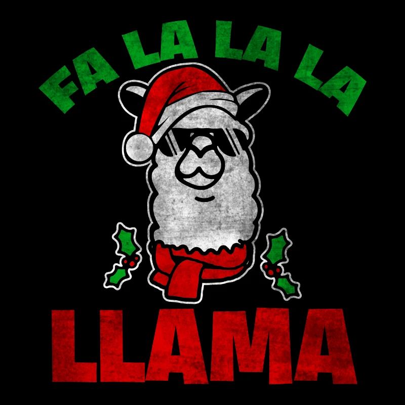 Lama de noël
