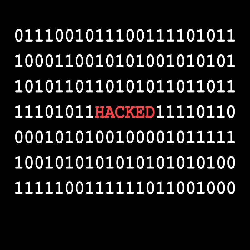 Binärcode Hacker