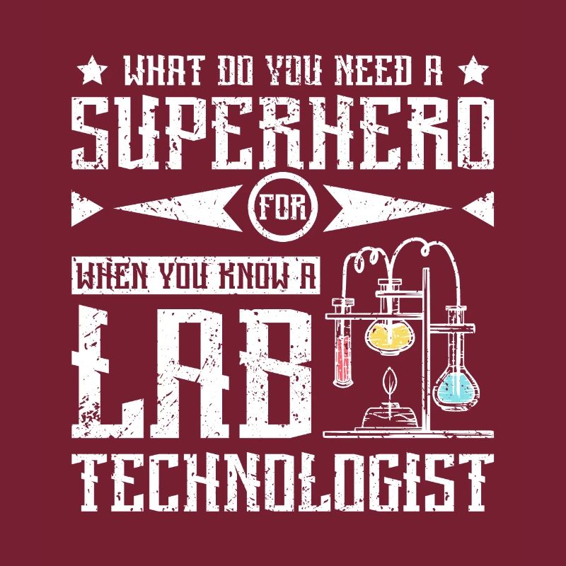 Superhero lab technologist