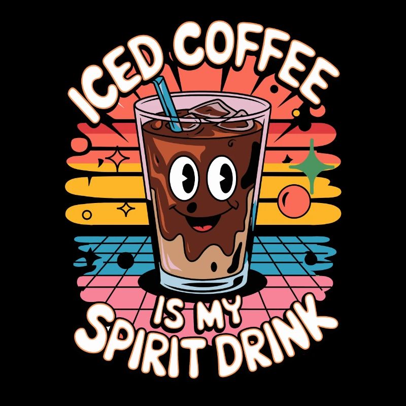 Le café glacé est ma boisson spiritueuse