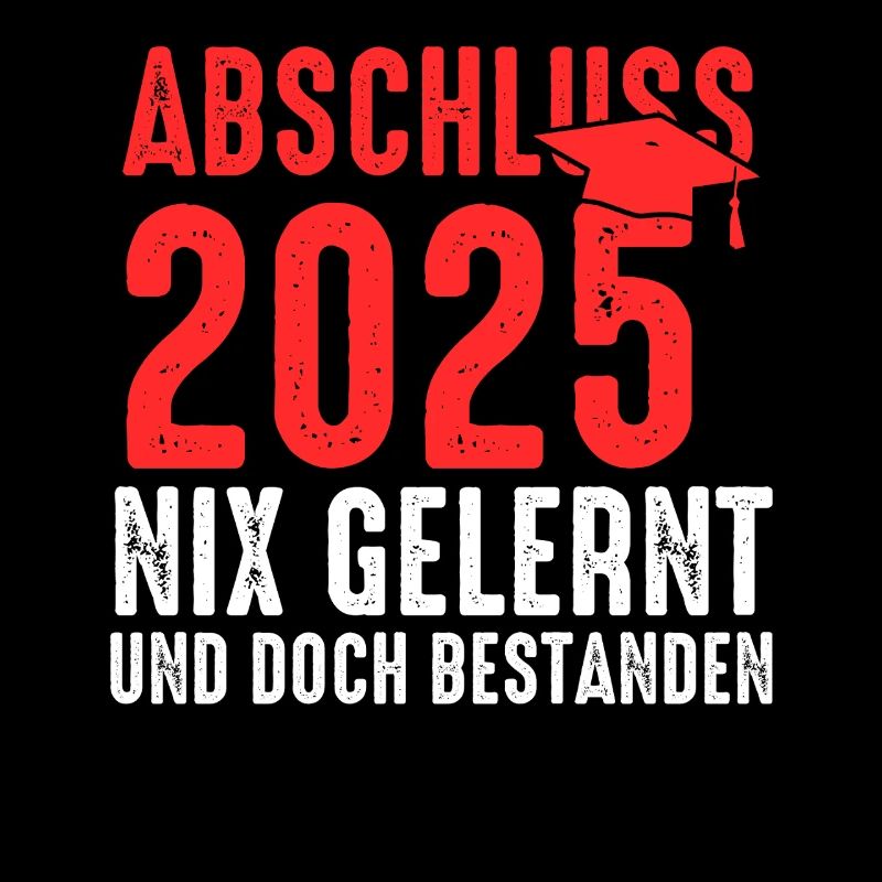 Abschluss 2025 Prüfung Absolventen Geschenk