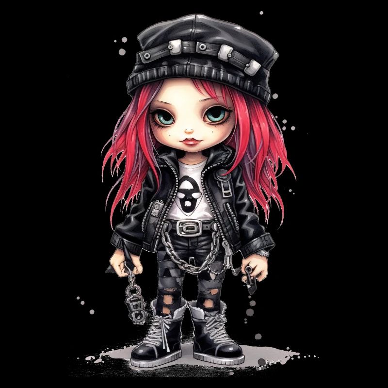 Gothic-Mädchen
