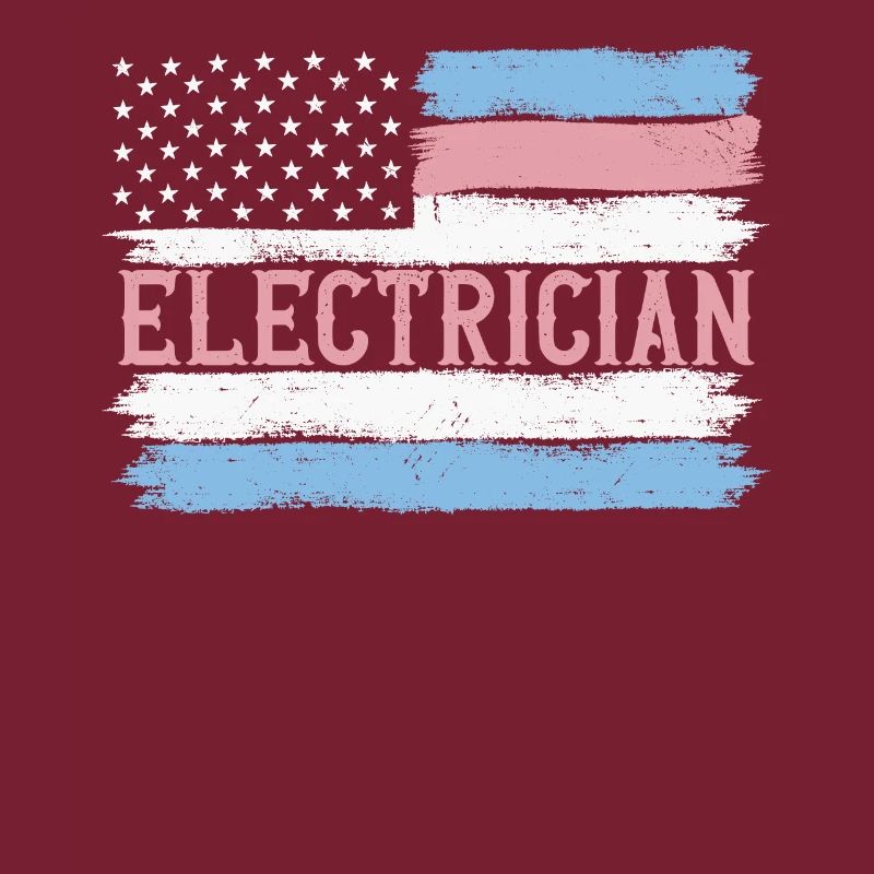 US Pride Lineman Electronics Technician Gift Idea