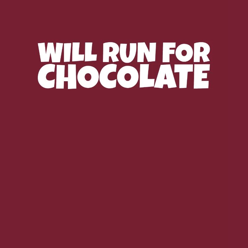 Runner Running Athlete Chocolate Lover Gift