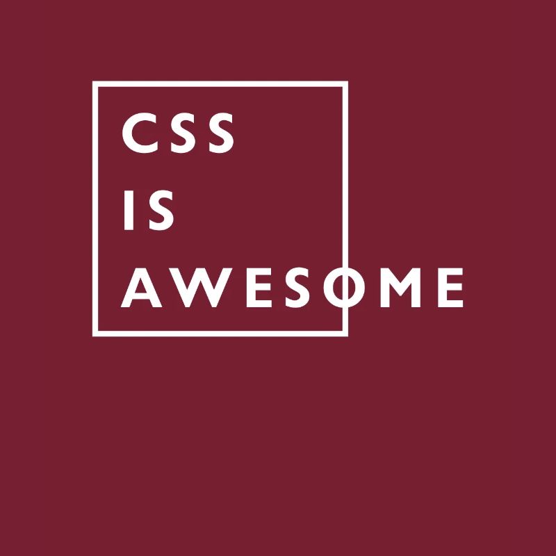 CSS est génial t-shirt