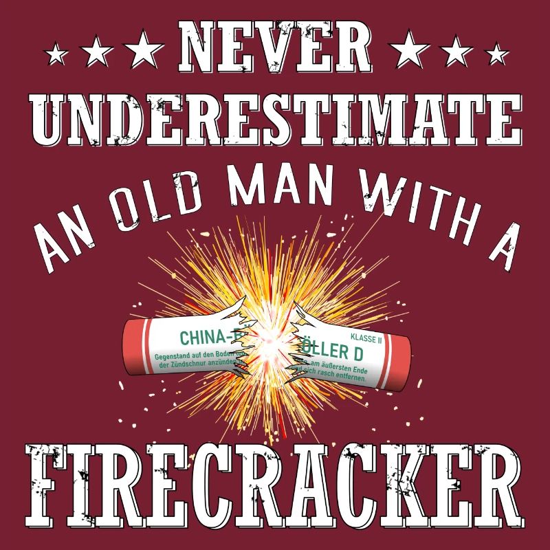 Old Man Firecracker Pyro