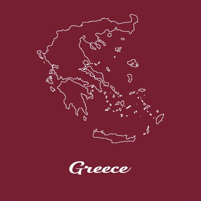 Carte de la Grèce