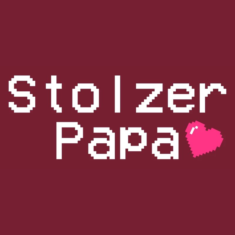 Stolzer Papa