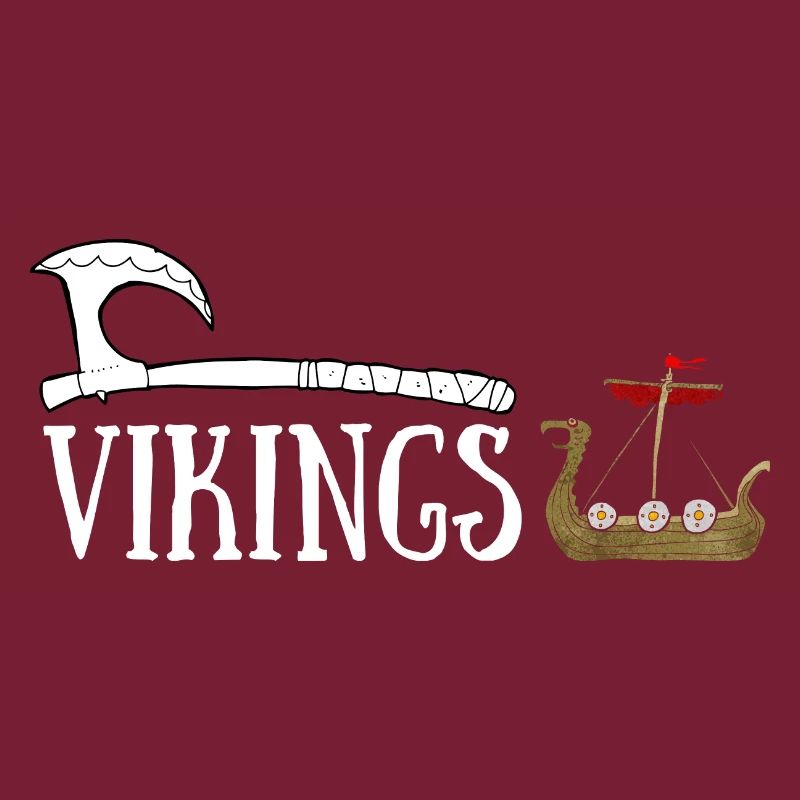 VIKINGS NAVIRE HACHE ET CONQUETE