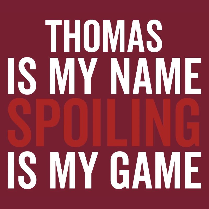 Thomas est mon nom Spoiling est mon jeu
