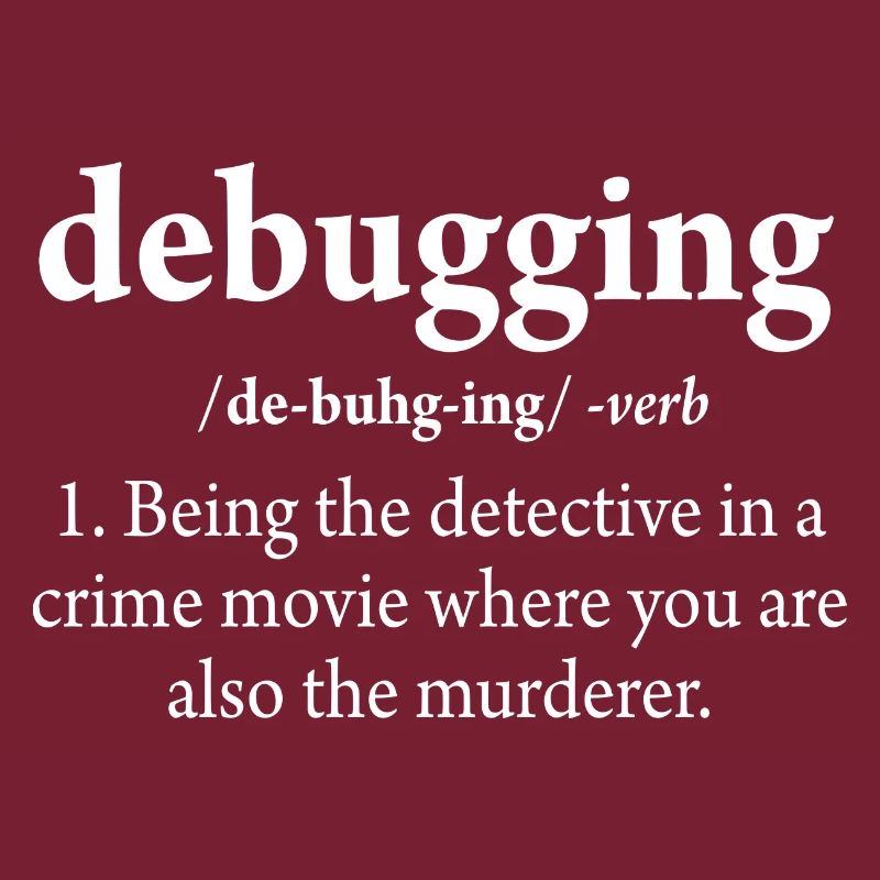 Ingénieur logiciel de code de définition de débogage