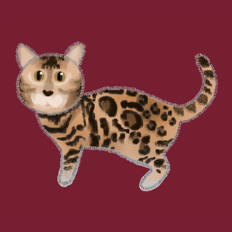 Idée de chat du Bengale