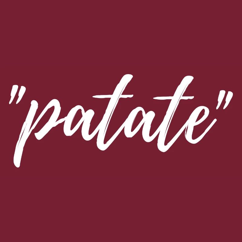 patate - message manuscrit humour autodérision