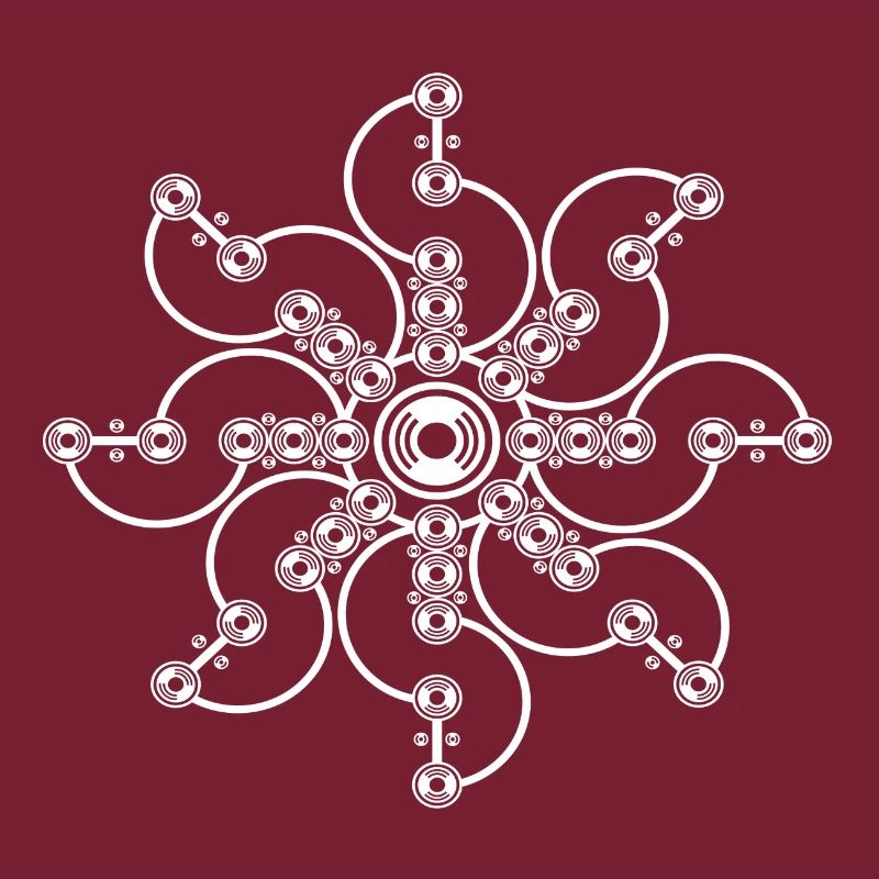 Kornkreis oder auch Crop circle genannt.