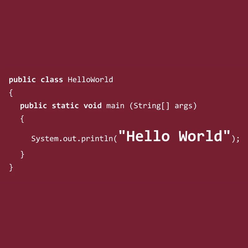 JAVA Hello Monde