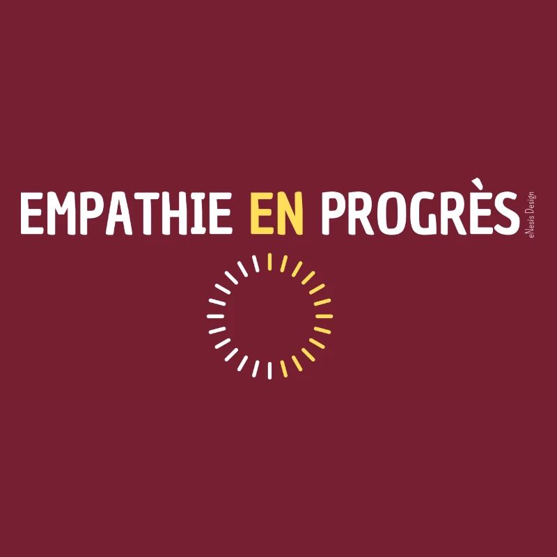 Empathie en progrès t-shirt humour