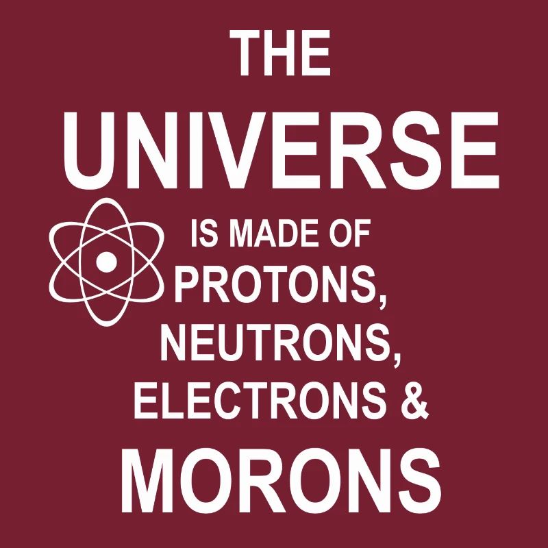 Protons, Neutrons, Morons - Atom, Geschenk