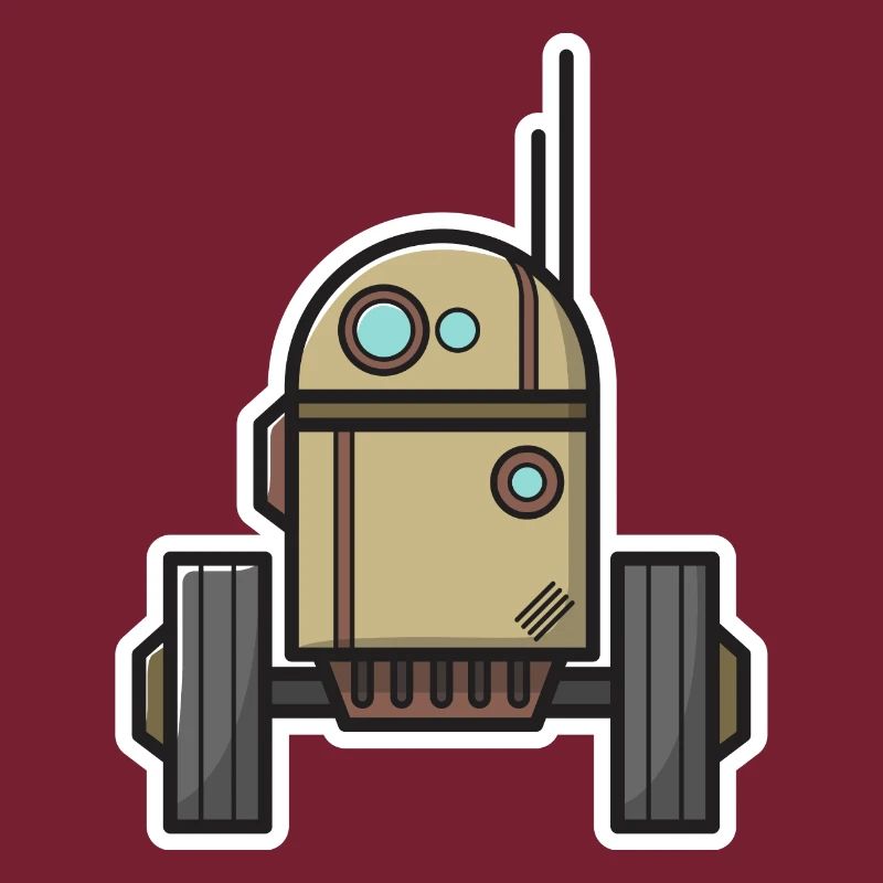 Cadeau de science-fiction robot Nerd Future Bot
