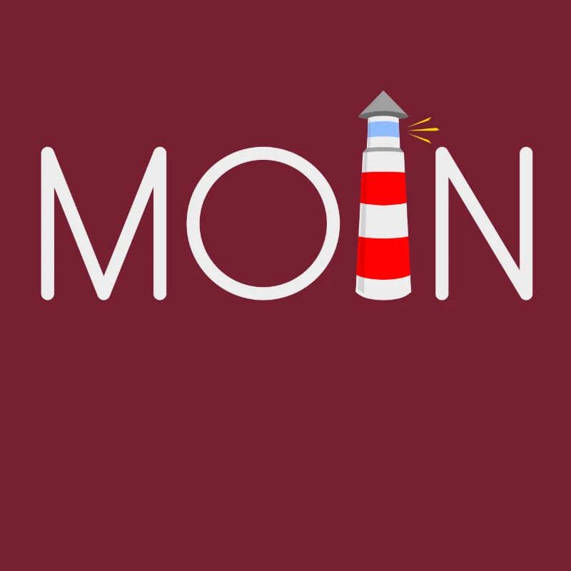 Moin Guten Morgen oder Tag Leuchtturm