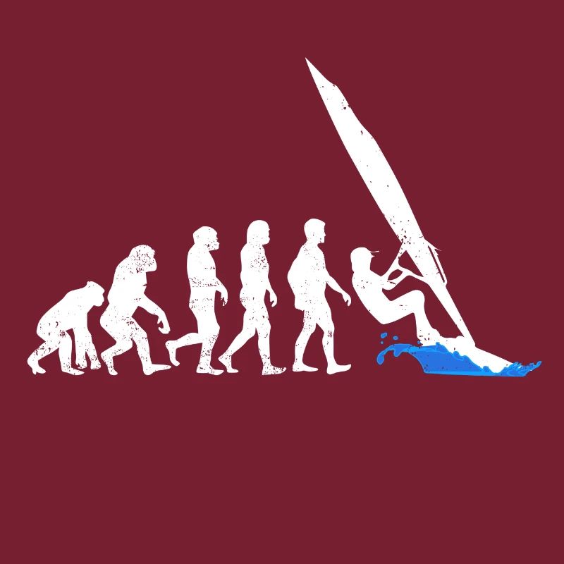 Evolution de l'évolution de la planche à voile